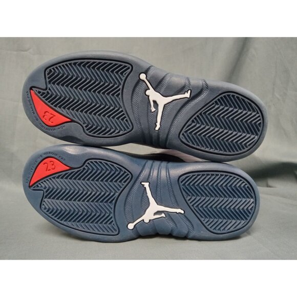 Jordan 12 Retro (PS) Sneakers White French Blue Size 2Y BRAND NEW NO BOX! - Picture 11 of 11